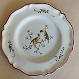 Decorative plate signed YR