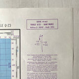Map Saint Tropez 1973