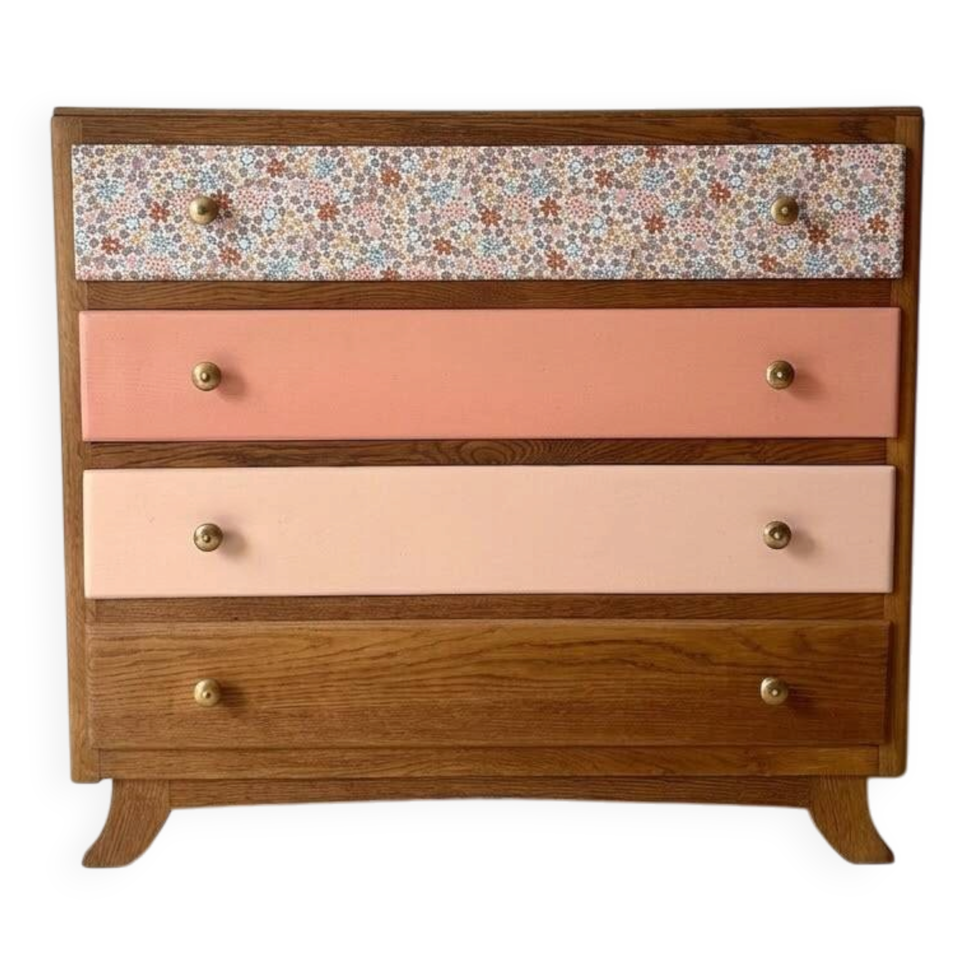 Renovated vintage chest of drawers
