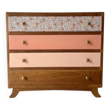 Renovated vintage chest of drawers