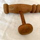 Wooden hook 3 branches