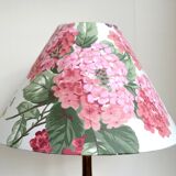 Pink Hydrangea Lampshade