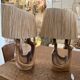 Grandjean jourdan vallauris pair of lamp bases 1960