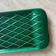 Vintage dark green ceramic plate
