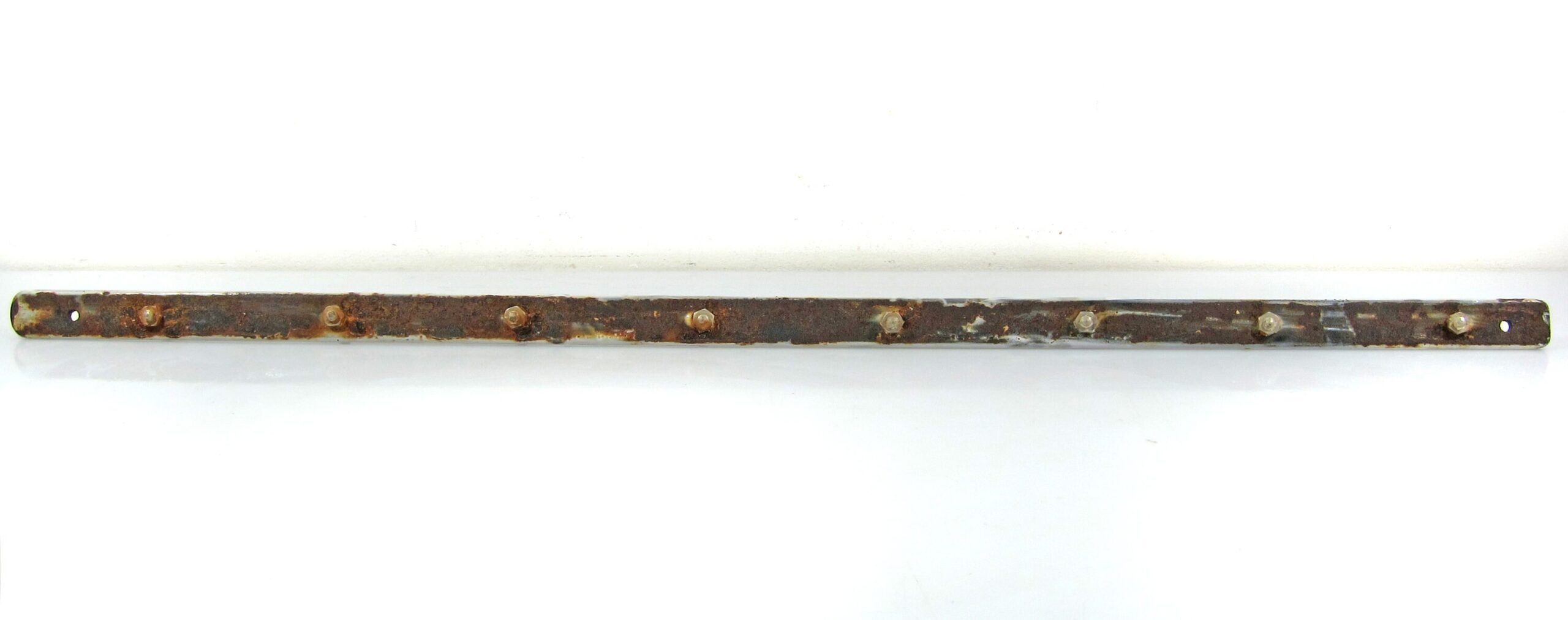 Coat rack in enamel and hooks, 1930s
