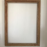 Cadre en bois doré sculpté 52x68,5 cm