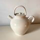 Antique Digoin earthenware teapot