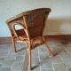 Rattan armchair