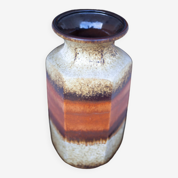 Grand vase céramique West Germany 297-41, scheurich Keramik, vase décoratif, vase plancher, pot à fl