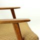 Midcentury Easy Chair In Oak, Czechoslovakia 1960s
