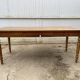 Table de ferme à repas à manger sam en chêne massif 1 tiroir 1950 180x74cm