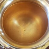 19th century teapot and sugar bowl. Silver metal hallmark.