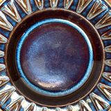 Danish ceramic bowl from the mid-century by Søholm, 1960s.