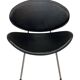 Vintage dining chairs set of four Italy 1990's Design in Black