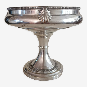 Silver metal stand cup