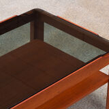 Scandinavian coffee table in teak 112cm