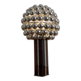 Lampe cinétique Space age en plexiglas fumé, 1970