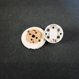 Porcelain and aluminum toggle switch