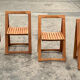 4 folding chairs Ado Jacober