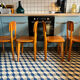 Set of 4 indestructible bistro chairs Elf