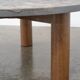 Brutalist slate coffee table, c.1970
