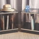 Paire de tables vintage