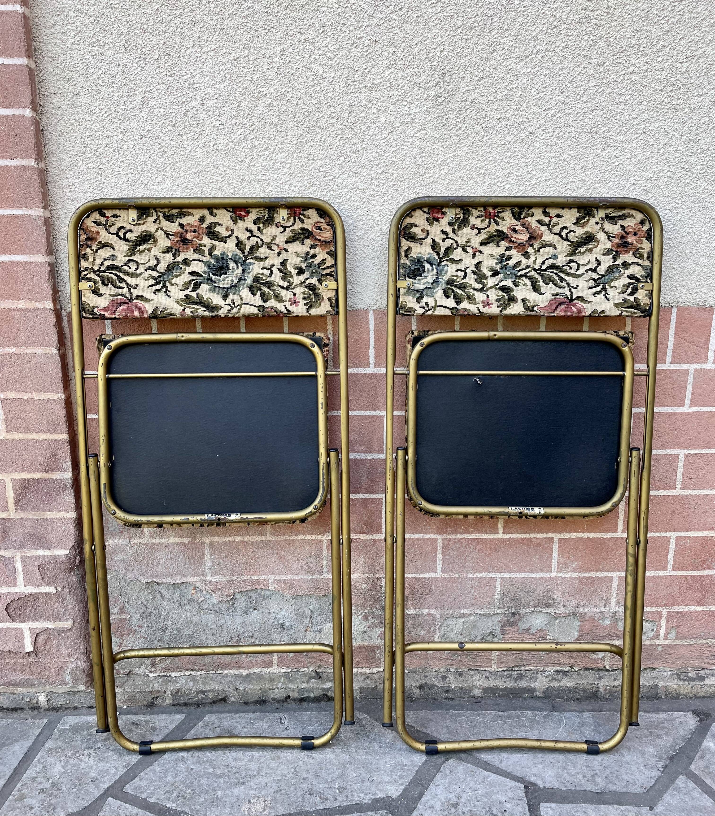 Folding chairs Lafuma tapestry