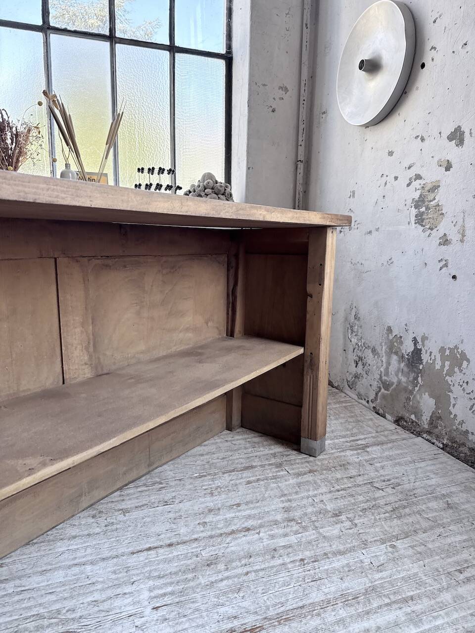 Walnut trade counter 2m5