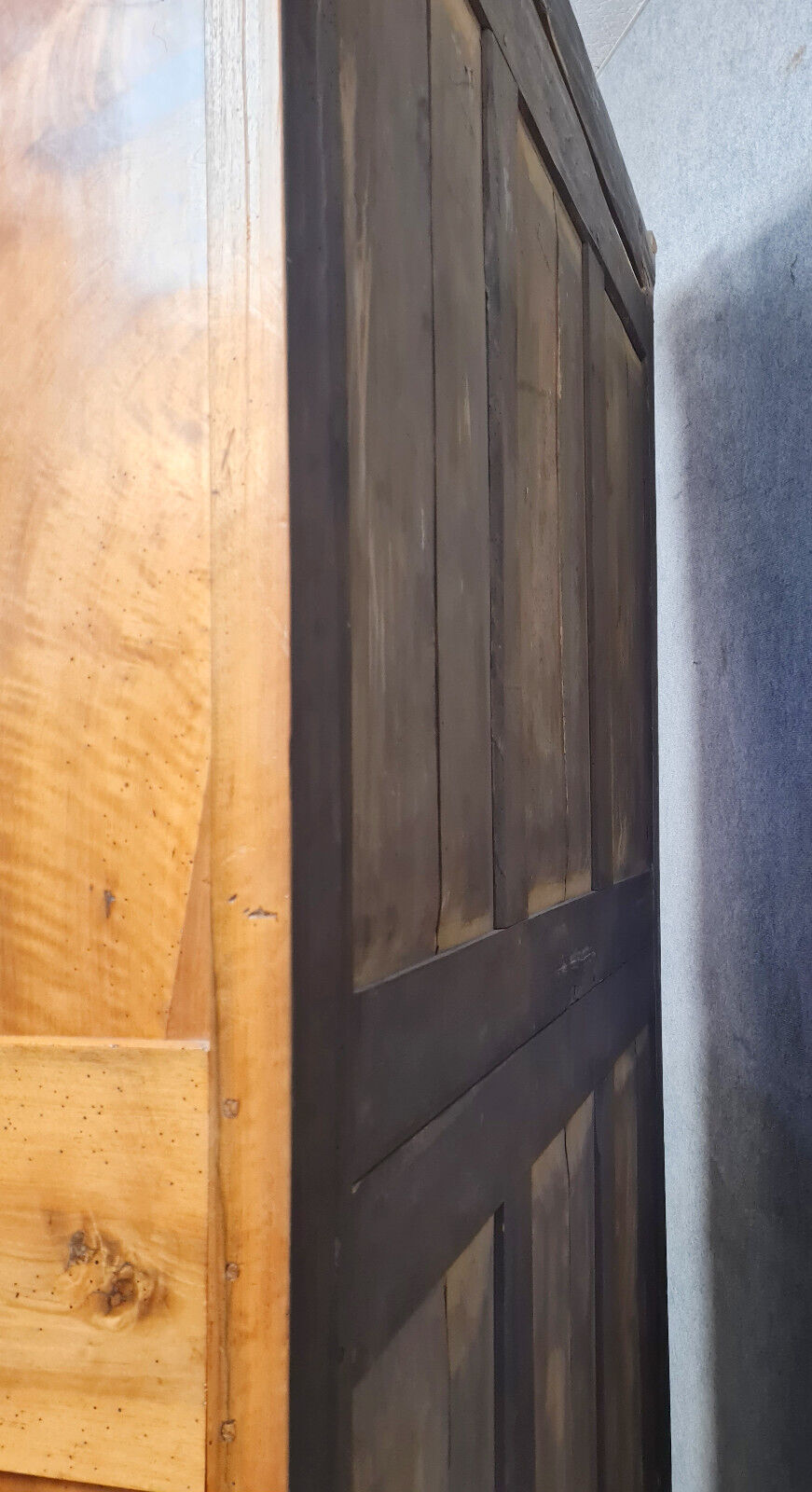 Louis Philippe walnut period library circa 1830