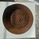 Panier rond en rotin artisanal indonésien D25 H14