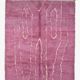 Contemporary Pink Rug - 390 x 290 cm
