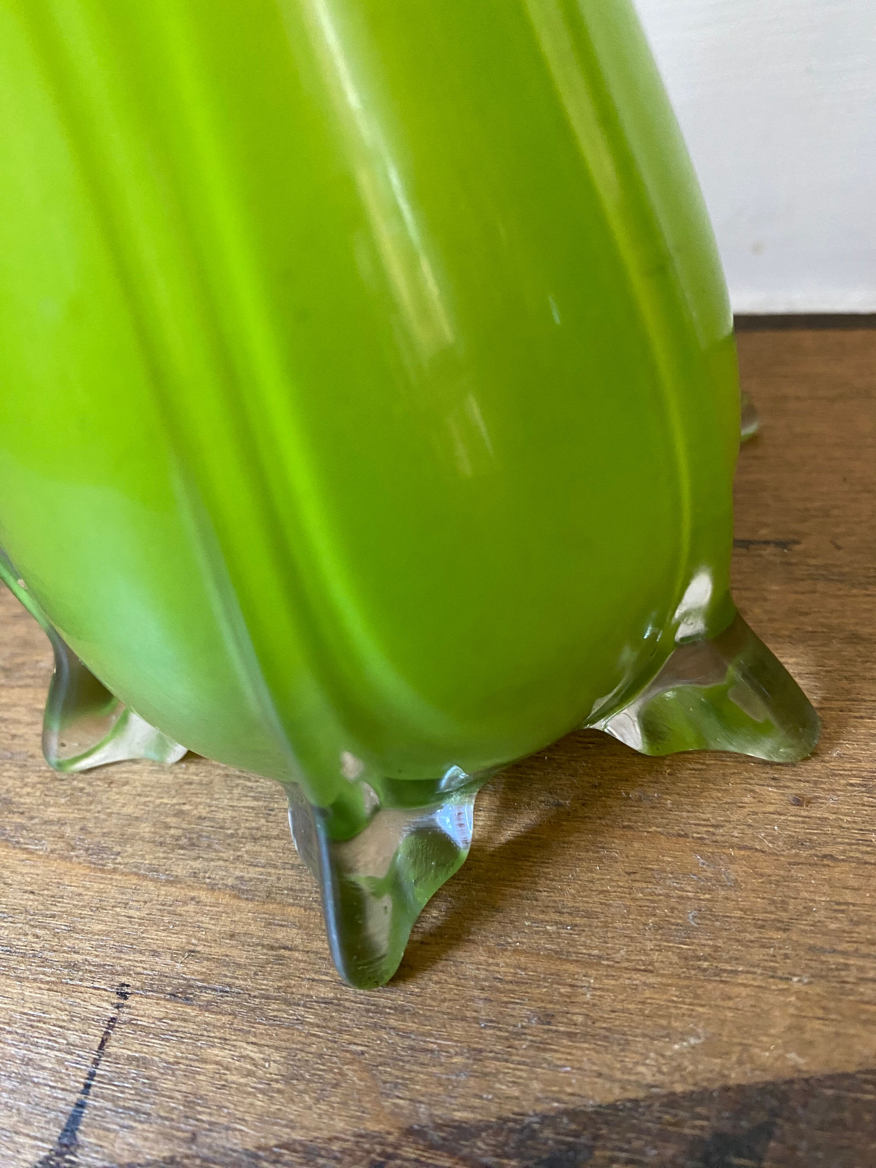 Green vase from the 50s