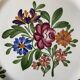 Set of 6 flat plates in Sarreguemines earthenware, Rusticana model