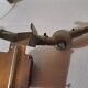 Old industrial articulated workshop lamp