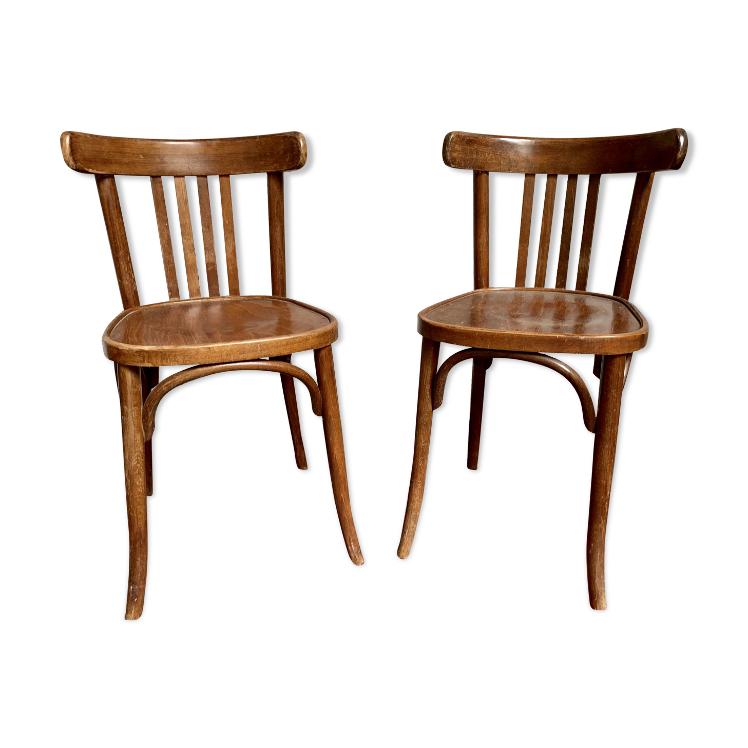 Pair of bentwood bistro chair
