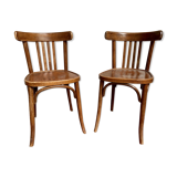 Pair of bentwood bistro chair