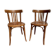 Paire de chaises de bistrot bentwood