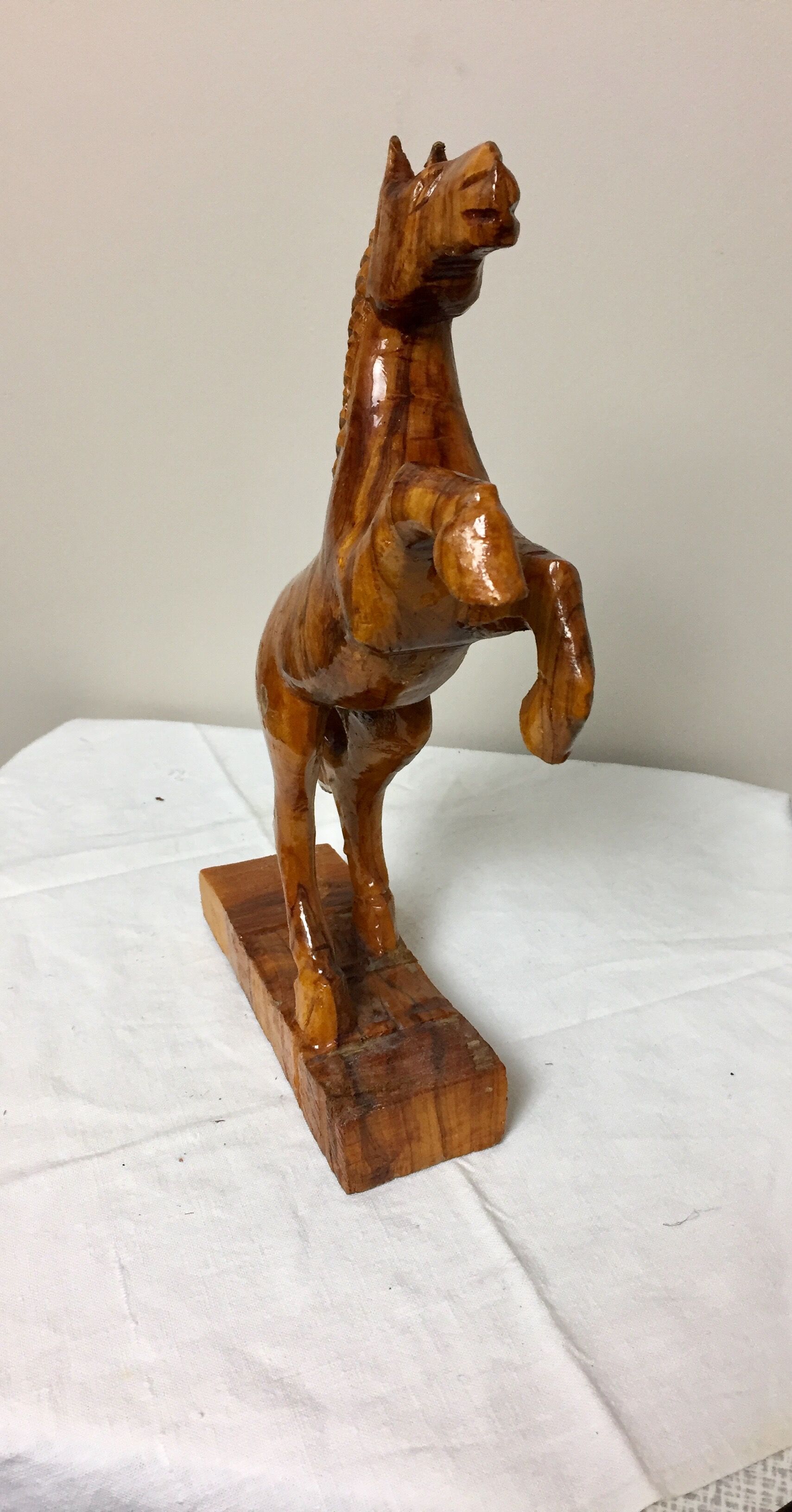 Prancing Wooden Horse