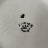 Vegetable 1930 in lunéville earthenware, lucas model