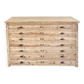 Craft cabinet with drawers