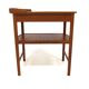 "Birgitta" bedside table in mahogany, Carl Malmsten, Sweden, 1960