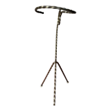 Vintage twisted iron pot holder