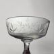 6 coupes à champagne en cristal