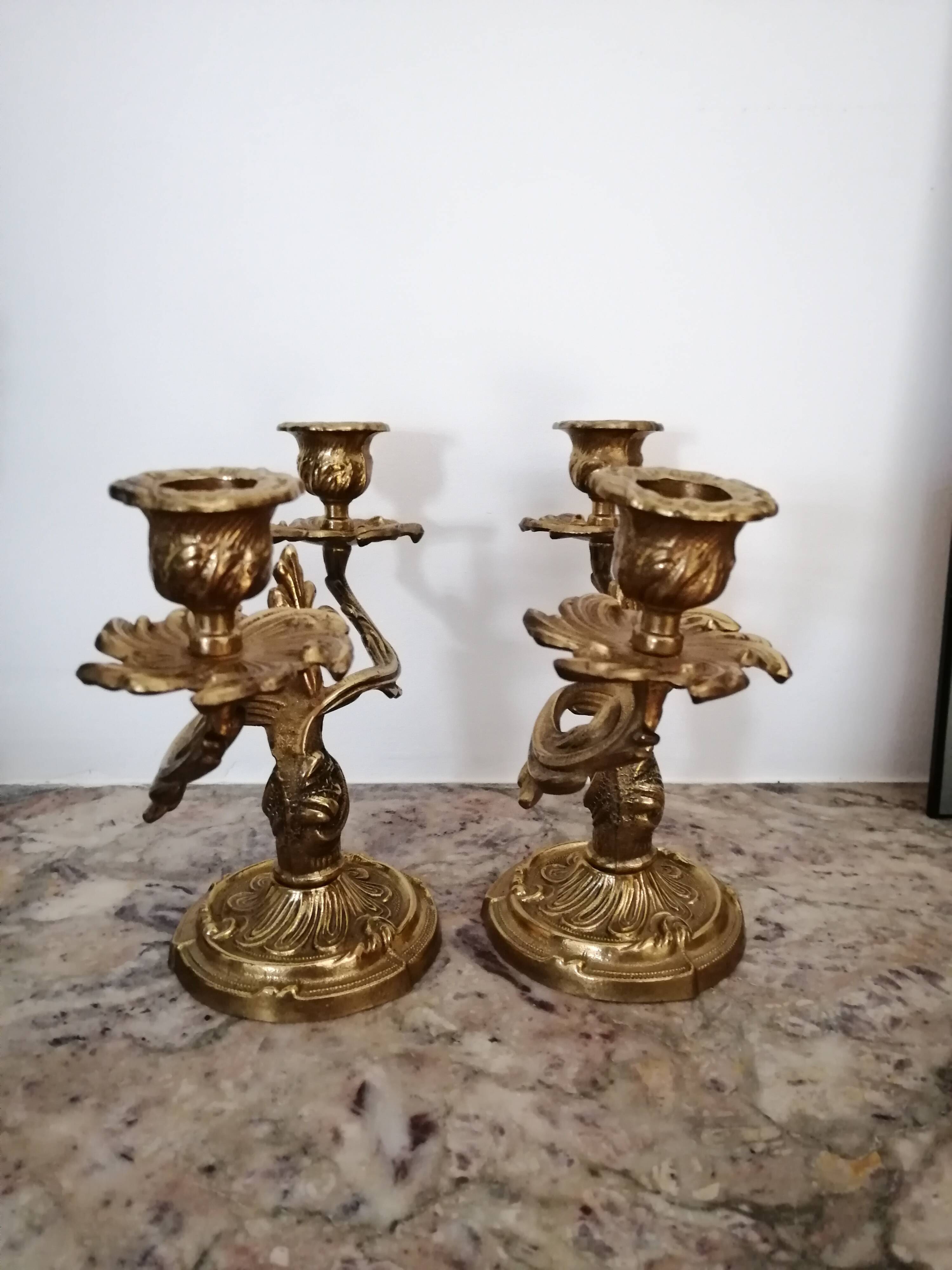 Duo of candelabra