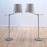 Inclined floor lamp, Unilux