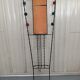 Iron cloakroom wall-mounted port multicolored balls mirror door umbrellas hats circa 50
