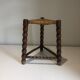 French mulched tripod stool
