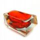 Vide-poche Murano, moderne du milieu du siècle, verre sommerso, Italie, années 1950