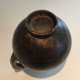 Glazed terracotta vase