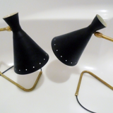 Pair of table lamp in the styleof Italian creations of the 50s ' s